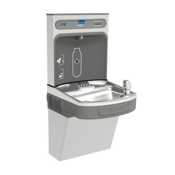 Elkay Ezs8wsvrsk Ezh2o Wall Mount Drinking Fountain And Bottle Filling Station