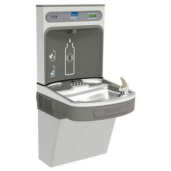 Elkay Ezsdwssk Ezh2o Wall Mount Drinking Fountain And Bottle Filling Station