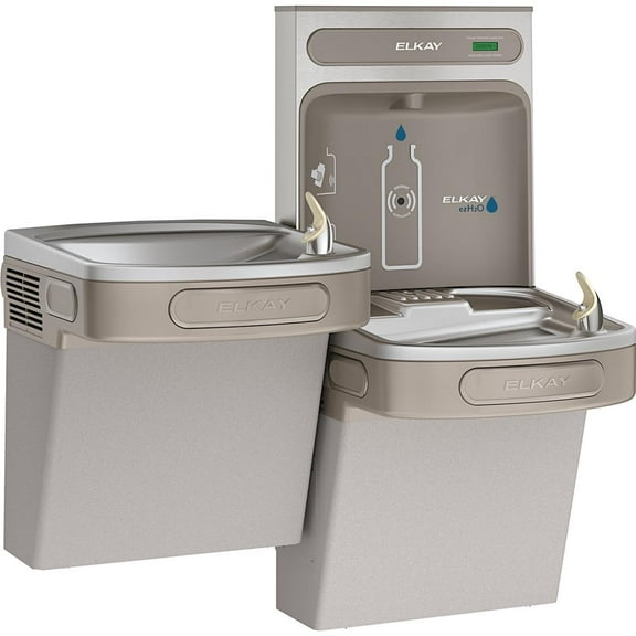 Elkay Ezstlddwslk Ezh2o Versatile Bi-Level Water Drinking Fountain And Bottle Filling