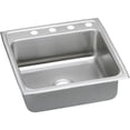 thumbnail image 1 of Elkay Lrq2222 Gourmet 22" Single Basin Drop In Stainless Steel Kitchen Sink - 2 Faucet, 1 of 2