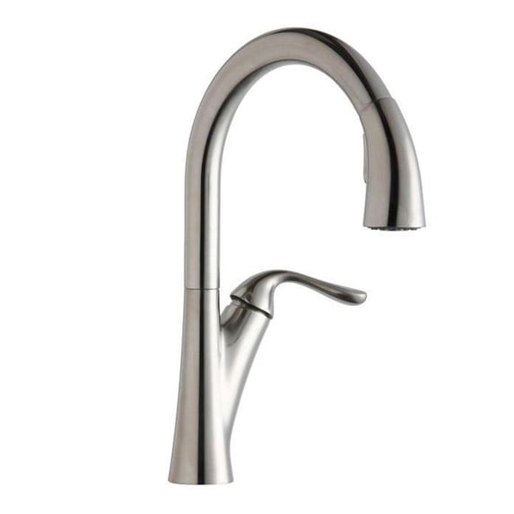 Harmony Single-Handle Kitchen Faucet in Lustrous Steel