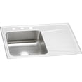 thumbnail image 1 of SS 33x22x7.6 Single Drop-in Sink, 1 of 7