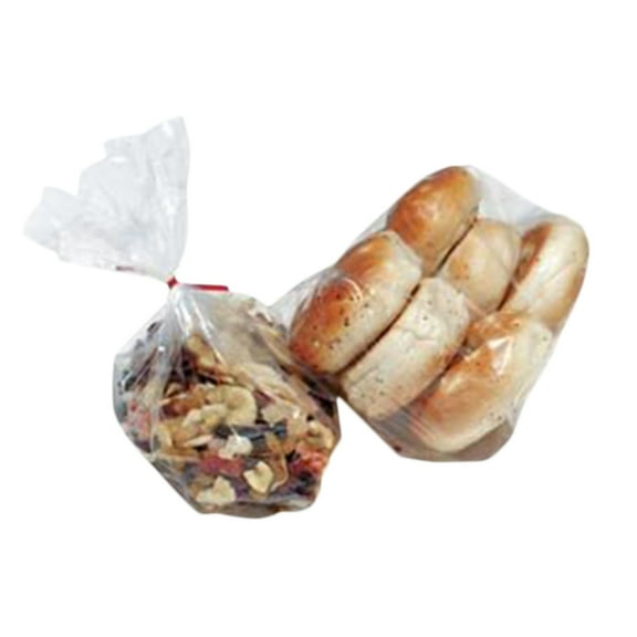 Elkay LDPE Gusseted Bags, 10"H x 8"W x 24"D, Clear, Pack Of 500 Bags