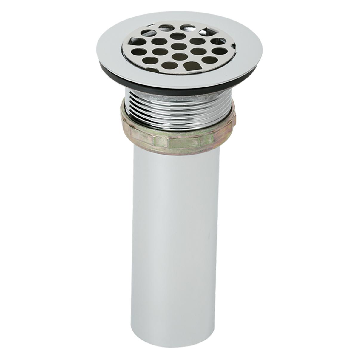Elkay LK18B Stainless Steel Drain Fitting With Perforated 3-Grid Strainer - 304 Stainless Steel 6 thumbnail image