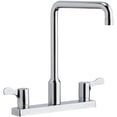thumbnail image 1 of Elkay LKD2442C Elkay 8" Centerset Exposed Deck Mount Faucet with Arc Spout and 2-5/8" Lever Handles Chrome, 1 of 3