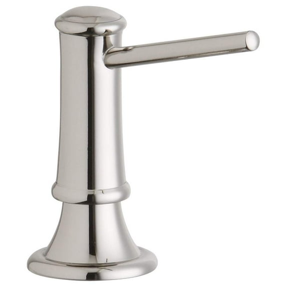 Elkay LKEC1054PN 2" x 4-1/2" x 3-7/8" Soap / Lotion Dispenser, Polished Nickel