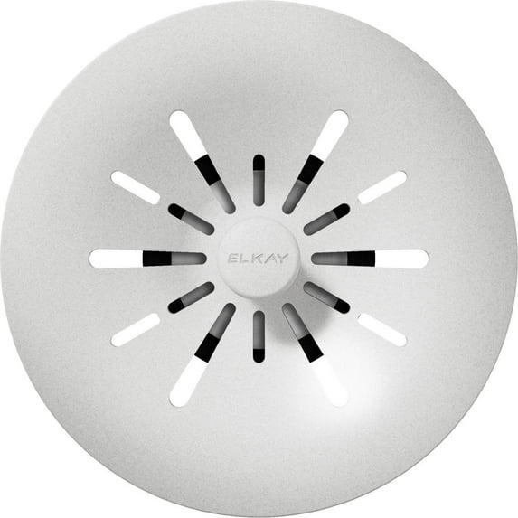 Elkay Lkpdqs Quartz 3-1/2" Basket Strainers - White