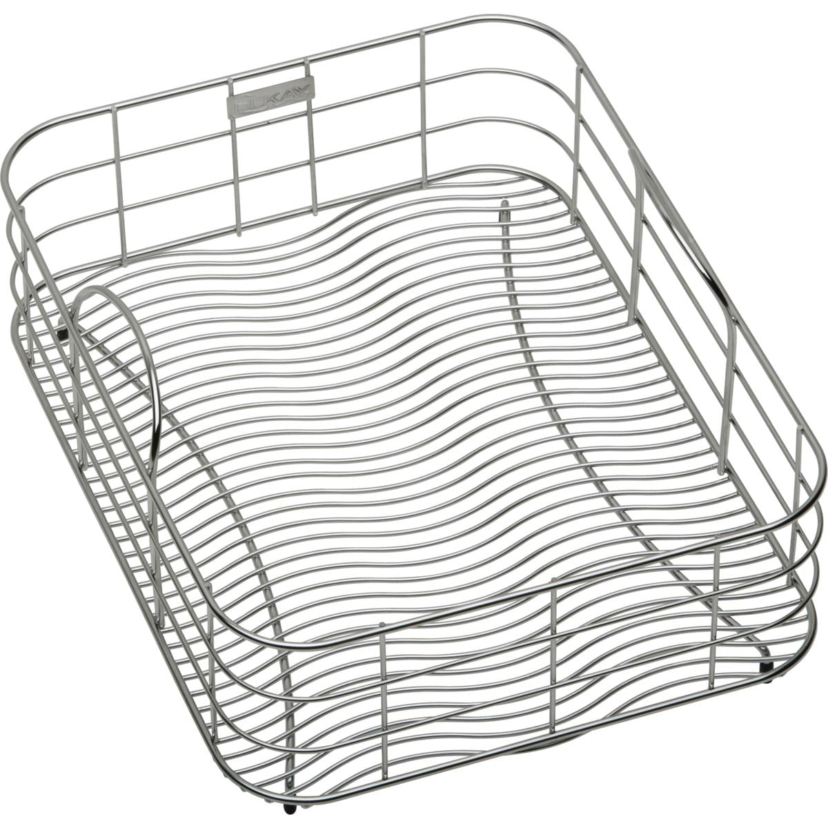 Stainless Steel Rinsing Basket with Utensil Cup