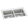 thumbnail image 1 of Elkay LR29224 Elkay Lustertone Stainless Steel 29" x 22" x 7-5/8", Equal Double Bowl Top Mount Sink, 1 of 2
