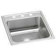 thumbnail image 1 of Elkay LRAD202255MR2 Elkay Lustertone Stainless Steel 19-1/2" x 22" x 5-1/2", Single Bowl Top Mount ADA Sink, 1 of 7