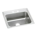 thumbnail image 1 of Elkay LRAD2219551 Lustertone Stainless Steel 22" x 19-1/2" x 5-1/2", Single Bowl Top Mount ADA Sink Lustertone, 1 of 8