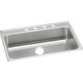 thumbnail image 1 of Elkay LRAD3122651 Lustertone Stainless Steel 31" x 22" x 6-1/2", 1-Bowl Top Mount ADA Kitchen Sink, 1 of 7