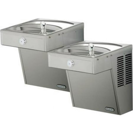 Elkay LVRCTLDDSC Filtered Vandal - Resistant Wall Mount Bi - Level Ada Cooler 20.5 X 20.63 X 38.1 In.