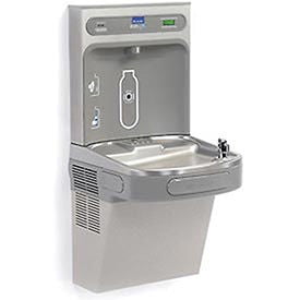 Elkay Lzs8wsvrlk Ezh2o Wall Mount Drinking Fountain And Bottle Filling Station