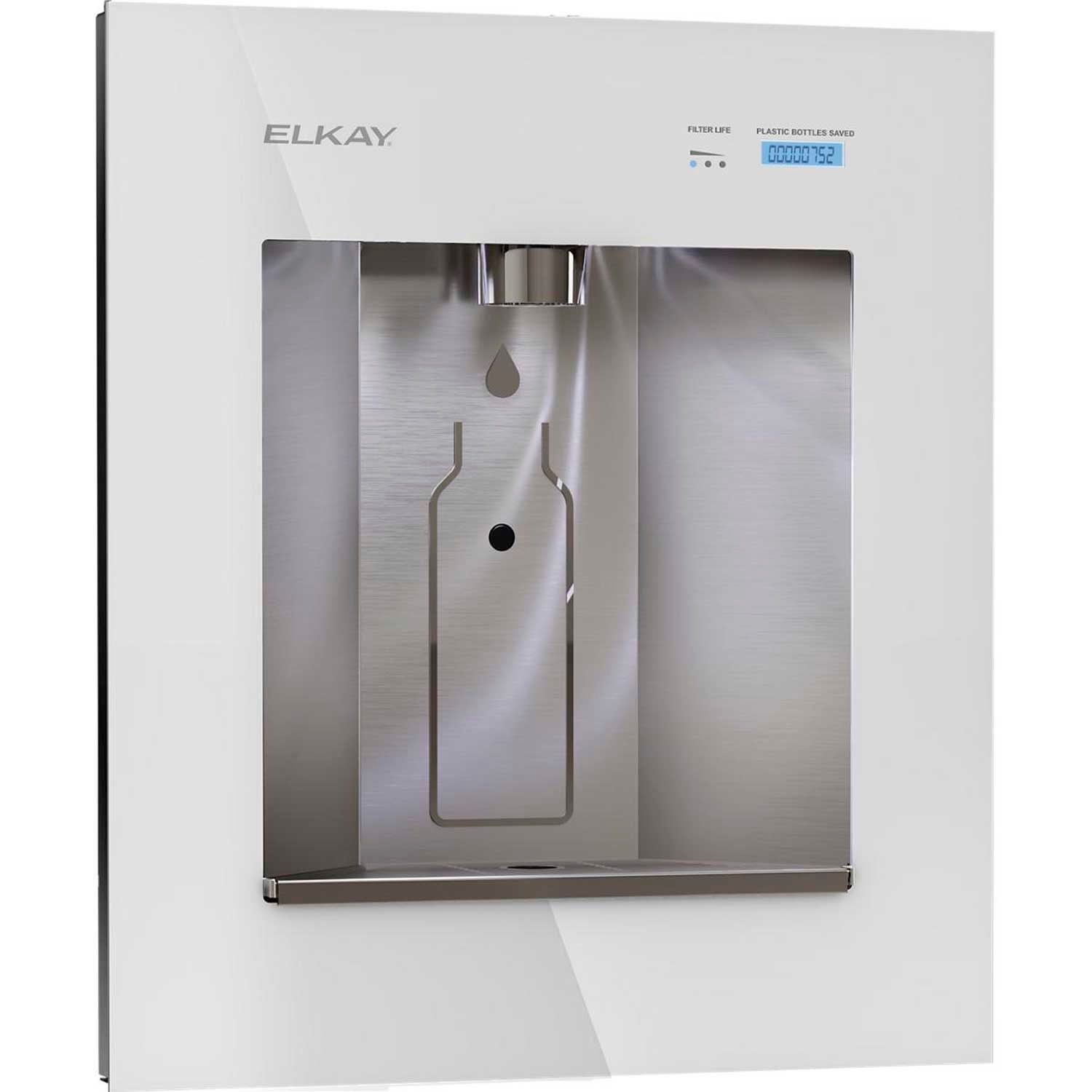 Aspen White Wall-Mounted Filtered Water Dispenser