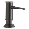 thumbnail image 1 of Elkay 2-1/8" x 5-1/16" x 3-1/2" Soap / Lotion Dispenser, Antique Steel (AS), 1 of 2