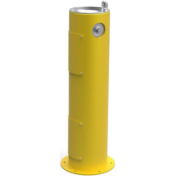 Outdoor Ftn Pedestal Freeze Resist YLW