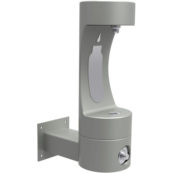 Elkay Lk4405bffrk Ezh20 10" Wall Mounted Outdoor Bottle Filling Station - Grey