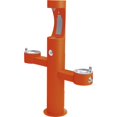 thumbnail image 1 of Elkay Lk4430bf1ufrk Ezh2o 64" Floor Mounted Ada Outdoor Rated Triple Station Bottle Filler, 1 of 1