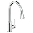 thumbnail image 1 of Elkay LKAV3031CR Avado Single Hole Kitchen Faucet with Pull-down Spray and Forward Lever Handle in Chrome, 1 of 8