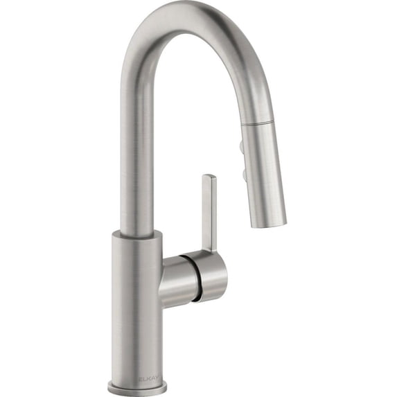 Elkay LKAV3032LS Avado 1.8 GPM Single Hole Pull Down Bar Faucet - Silver