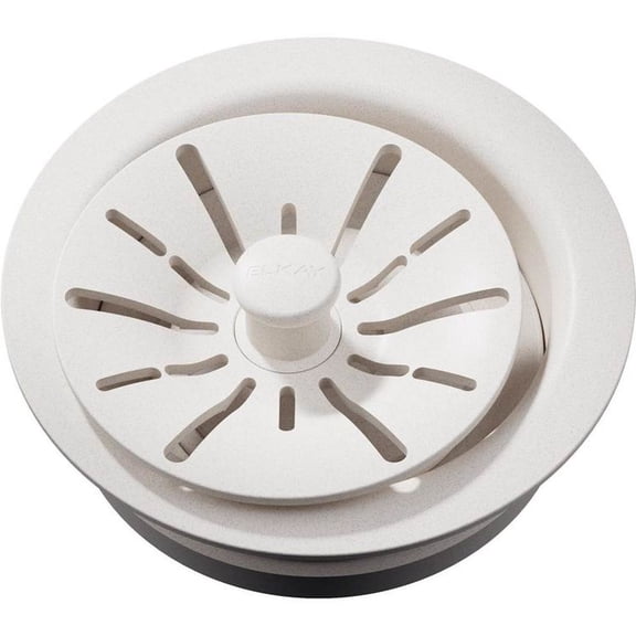 Elkay LKPDQD1RT Quartz Perfect Drain 3-1/2 Polymer Disposal Flange, Ricotta