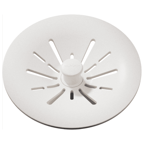 Elkay LKPDQSPT Quartz Perfect Drain 3-1/2 Basket Strainer, Ricotta
