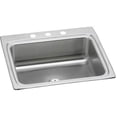 thumbnail image 1 of Elkay, LR2522PD3 , Elkay Lustertone Classic Stainless Steel 25" x 22" x 8-1/8", Single Bowl Drop-in Sink with Perfect Drain, Sinks, 1 of 7