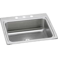 thumbnail image 1 of Elkay, LR2522PD4 , Elkay Lustertone Classic Stainless Steel 25" x 22" x 8-1/8", Single Bowl Drop-in Sink with Perfect Drain, Sinks, 1 of 7