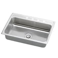 thumbnail image 1 of Elkay Lr3122 Lustertone 31" Drop In Single Basin Stainless Steel Kitchen Sink - 4 Faucet, 1 of 7