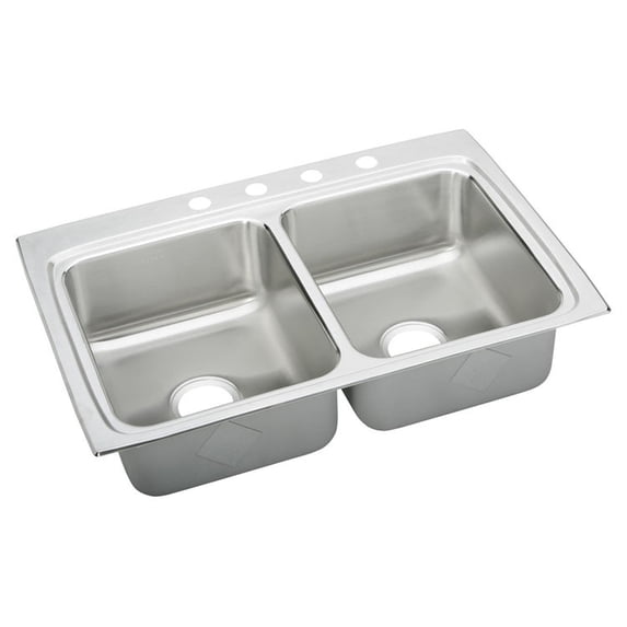 Elkay LR33220 33 x 22 Inch Gourmet Sink with Quick-Clip