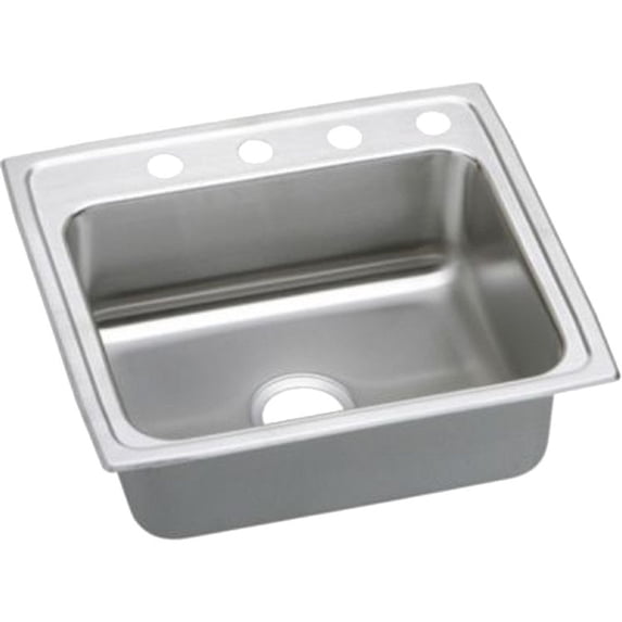 Elkay LRAD2219452 Single Bowl Lustertone Sink