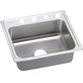 thumbnail image 1 of Elkay LRAD252155R3 Gourmet (Lustertone) Stainless Steel Single Bowl Top Mount Sink, 1 of 7