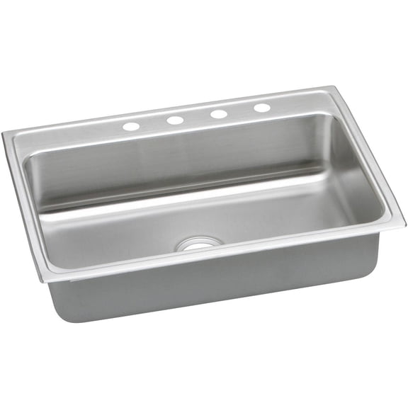 SS 31x22x6 Single Drop-in ADA Sink