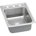 thumbnail image 1 of SS 17x22x5.5 Single Drop-in ADA Sink, 1 of 5