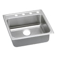 thumbnail image 1 of Elkay, LRADQ2222651 , 18 Gauge Stainless Steel 22" x 22" x 6.5" Single Bowl Drop-in Kitchen Sink, Sinks, 1 of 5