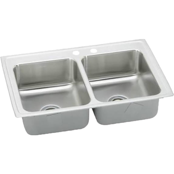 Elkay LRADQ2918652 29 x 18 Inch Gourmet Sink with Quick-Clip
