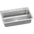 thumbnail image 1 of Elkay, LRADQ3122653 , 18 Gauge Stainless Steel 31" x 22" x 6.5" Single Bowl Drop-in Kitchen Sink, Sinks, 1 of 6