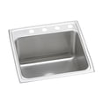 thumbnail image 1 of Elkay Lustertone Classic Stainless Steel 22" x 22" x 12-1/8", 4-Hole Single Bowl Drop-in Sink, 1 of 7