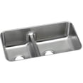 thumbnail image 1 of Elkay Lustertone Classic Stainless Steel 32-1/16" x 18-1/2" x 9", 40/60 Double Bowl Undermount Sink with Aqua Divide, 1 of 2