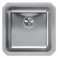 thumbnail image 1 of Elkay Lustertone Classic Stainless Steel 18-1/2" x 18-1/2" x 7-7/8", Single Bowl Undermount Sink, 1 of 2