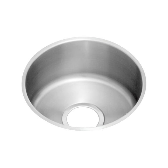 Elkay Lustertone Classic Stainless Steel 18-3/8" x 18-3/8" x 8", Single Bowl Undermount Sink