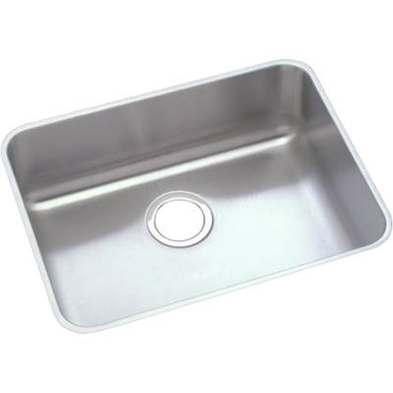 Elkay Lustertone Classic Stainless Steel, 21-1/2" x 18-1/2" x 4-3/8", Single Bowl Undermount ADA Sink