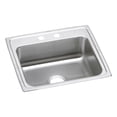 thumbnail image 1 of Elkay LRAD2219550 Lustertone Stainless Steel 22" x 19-1/2" x 5-1/2", 1-Bowl Top Mount ADA Kitchen Sink, 1 of 6