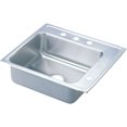 thumbnail image 1 of Elkay DRKAD222060R4 Lustertone Classic 22 x 19-1/2 x 6 Single Bowl Drop-In Classroom ADA Sink, R4 Holes, 18-Gauge Stainless, 1 of 7