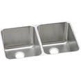 thumbnail image 1 of Elkay Lustertone Classic Stainless Steel 31-1/4" x 20" x 9-7/8", Equal Double Bowl Undermount Sink, 1 of 2