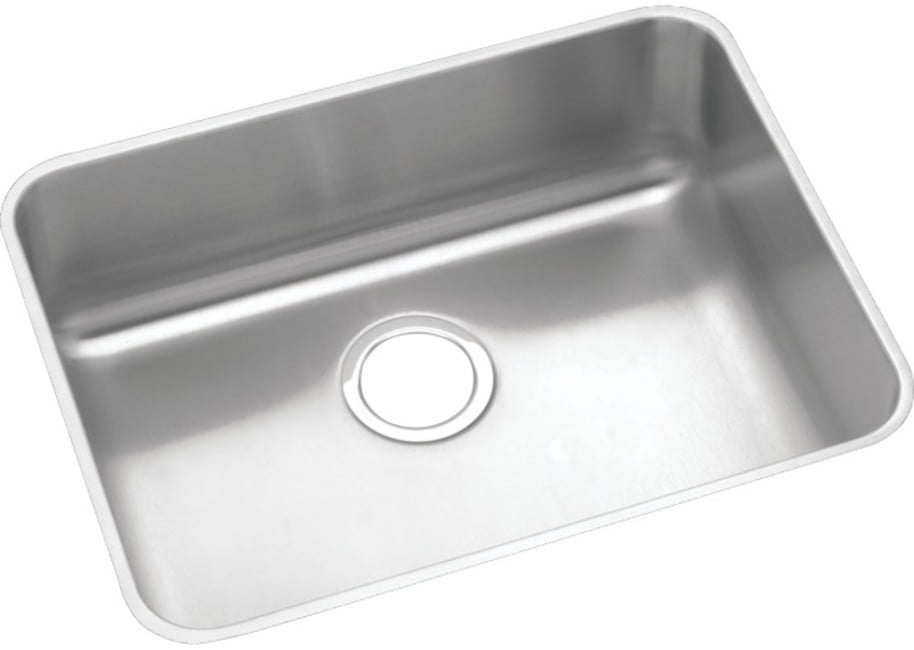 Elkay Lustertone Classic Stainless Steel, 23-1/2" x 18-1/4" x 5-3/8", Single Bowl Undermount ADA Sink