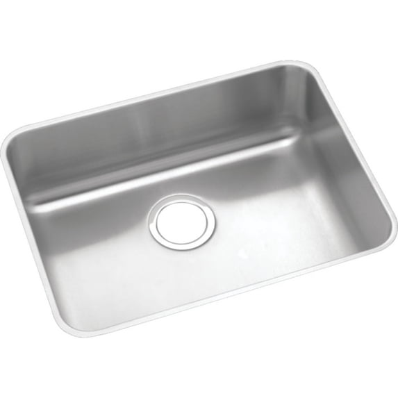 Elkay Lustertone Classic Stainless Steel, 23-1/2" x 18-1/4" x 5-3/8", Single Bowl Undermount ADA Sink