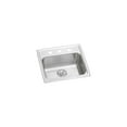 thumbnail image 1 of Elkay Lustertone Classic Stainless Steel 19" x 18" x 6-1/2", Single Bowl Drop-in ADA Sink with Perfect Drain, 1 of 1