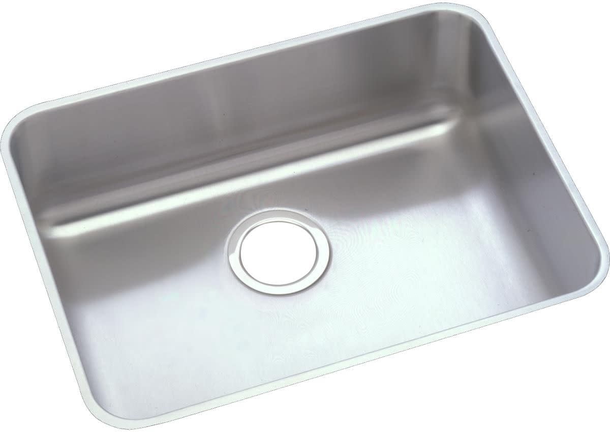 Elkay ELUHAD2115 Kitchen Sink Gourmet Fixture Stainless Steel ;Stainless Steel 4.5 Inch Deep
